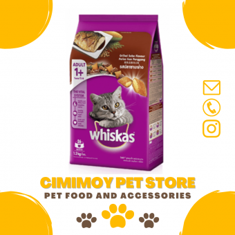 Whiskas® Dry Adult 1+ Grilled Saba Flavour