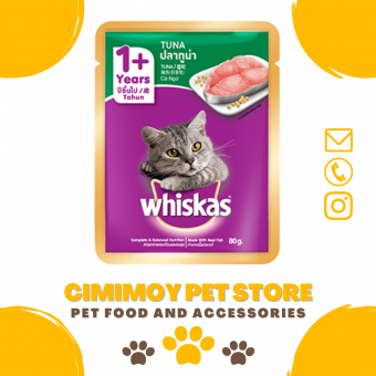 WHISKAS® Makanan Kucing Basah Pouch